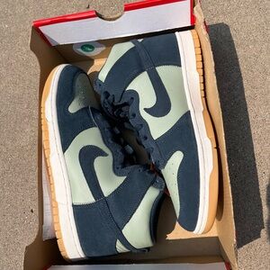Nike Dunk SE High Jade Horizon Armory Navy Fz4739-300 Size 10.5 New No Box Lid